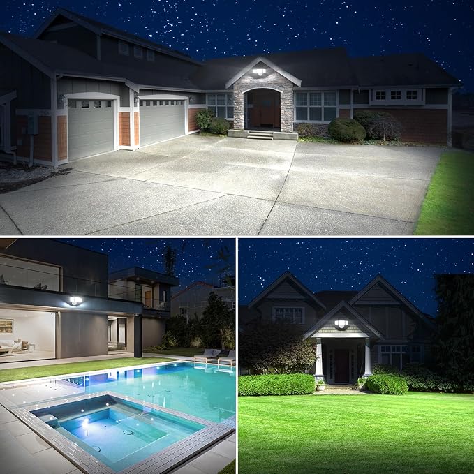 Onforu 100W 11000LM Flood Lights Outdoor, Brightness Security LED Flood Lights - Image 7