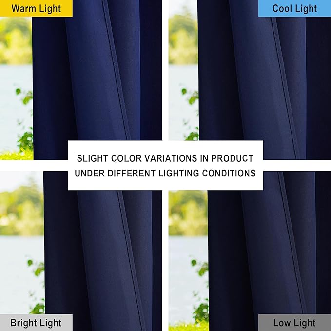 NICETOWN Canvas Outdoor Curtains - Image 5