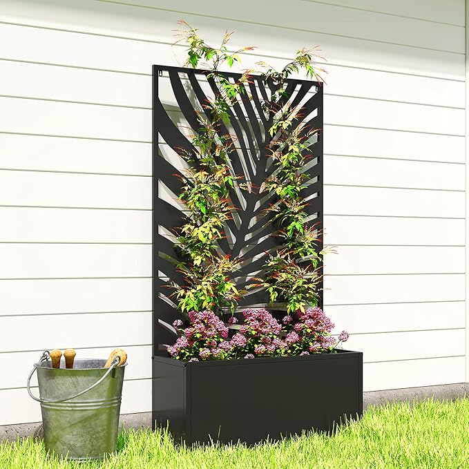 Outsunny Metal Raised Garden Bed - Image 9