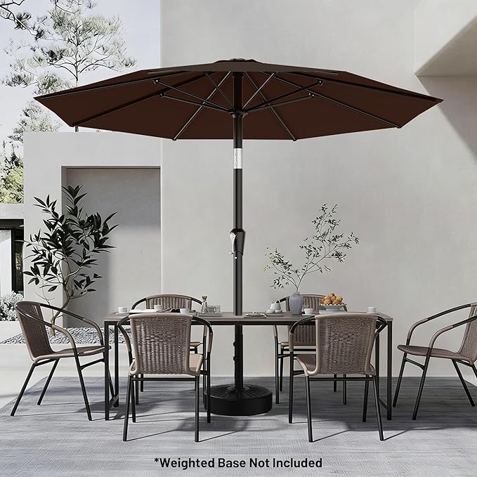 AreShark 9 FT Patio Umbrella for Outdoor, Outdoor Table Umbrella - Image 6