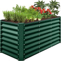 Best Choice Products 4x2x2ft Outdoor Metal Raised Garden Bed, Deep Root Box by BestChoiceProducts