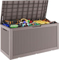 Outdoor Storage Box, Resin Deck Boxes Indoor and outdoor, Waterproof Storage by NBYSGO