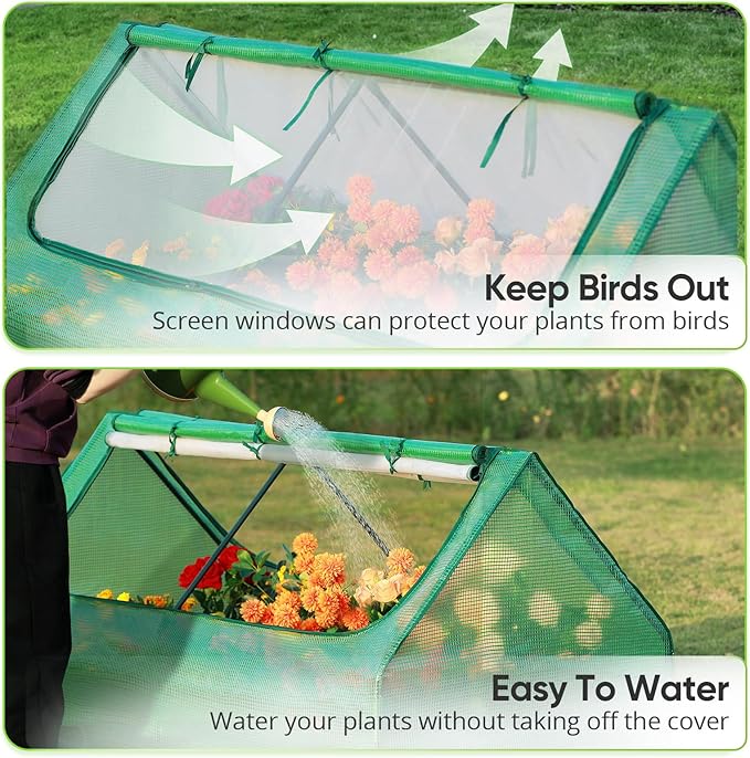 Quictent 6x3x1ft Galvanized Raised Garden Bed - Image 3