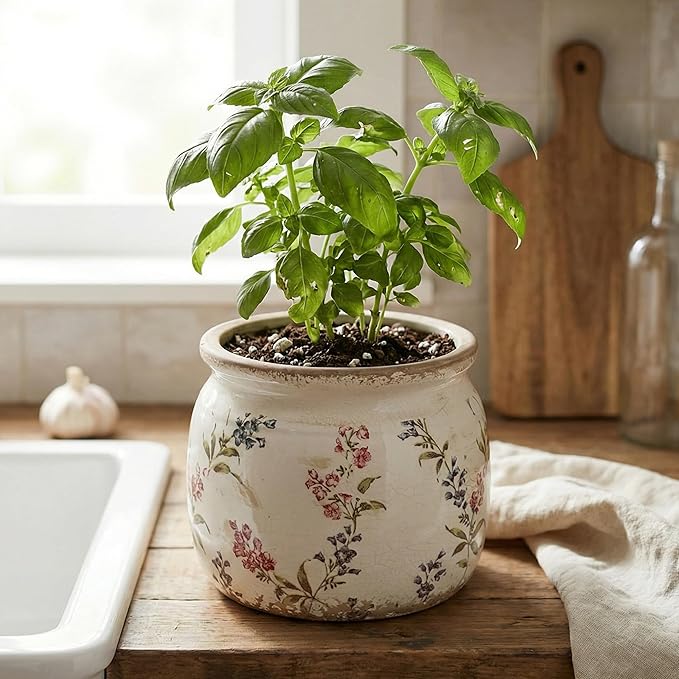 Flower Pots, Vintage Ceramic Planters - Image 9