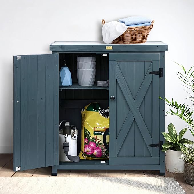 HABAU Outdoor Storage Cabinets Weatherproof - Image 6
