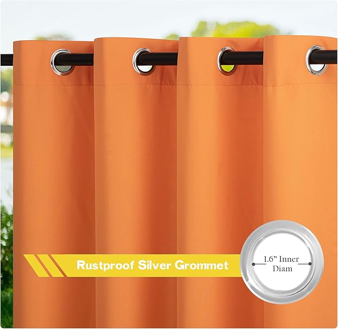 NICETOWN Canvas Outdoor Curtains - Image 2