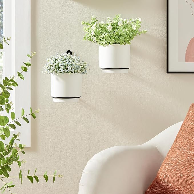 2 Pcs Wall Mounted Hanging Planter Vase - Image 4