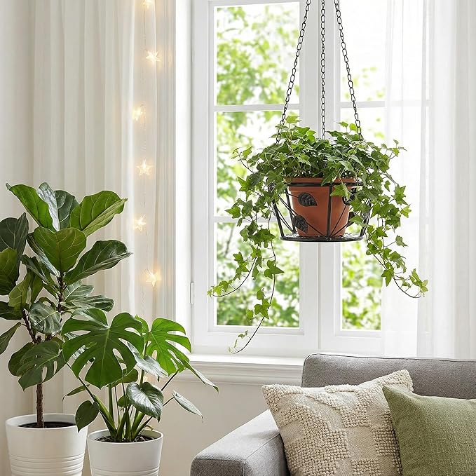 Goaste 2 Pack Metal Plant Hanger, Hanging Plant Holder - Image 6