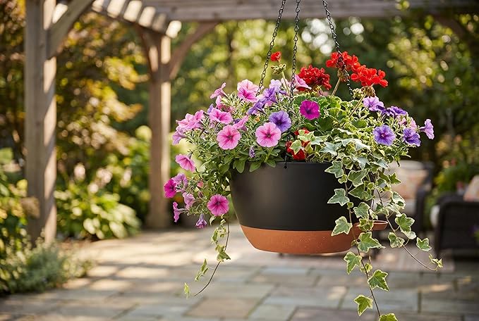 Hanging Planters, Matte Plastic Planters - Image 4