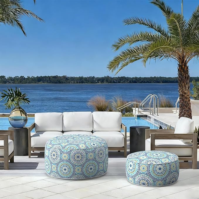 LVTXIII Indoor/Outdoor Inflatable Ottoman - Image 7