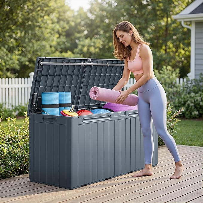 Greesum 110 Gallon Outdoor Storage Box - Image 5