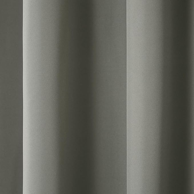 TOWN & COUNTRY BASICS Cabana Solid Heavyweight Indoor Outdoor Curtains - Image 4