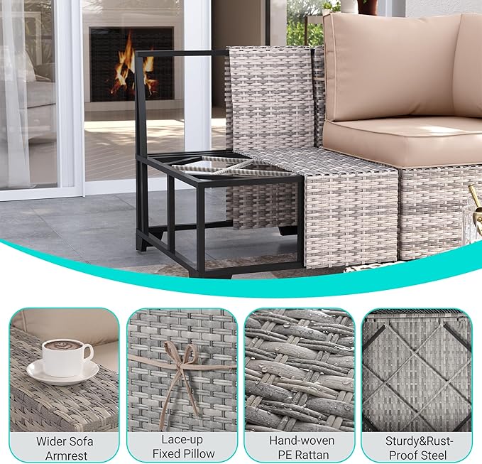 13-Piece Outdoor Patio Furniture Set - Image 2
