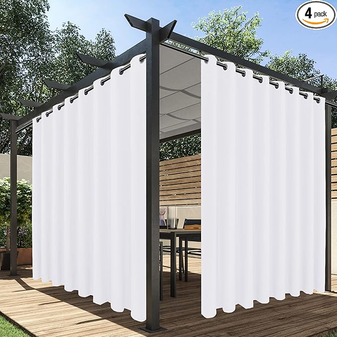 HolidayIdeas Extra Wide Outdoor Curtains by HolidayIdeas