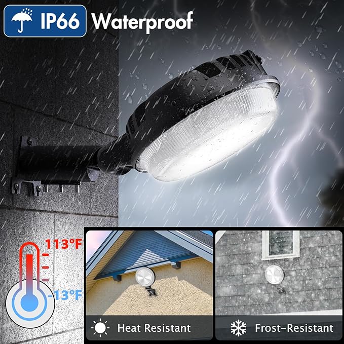 LED Barn Light, 150W 20000LM Dusk to Dawn Outdoor Lighting - Image 5