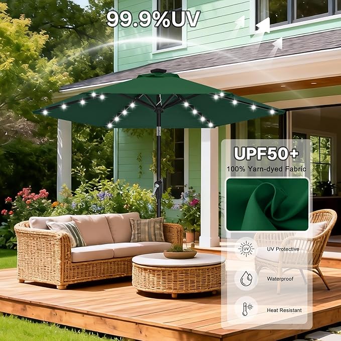 ABCCANOPY Durable Solar Led Patio Umbrellas - Image 5