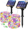 2 Pack Solar String Lights for Outside by btfarmdecorativelighting