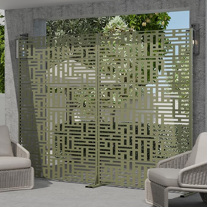 Casaphoria Metal Privacy Screen Outdoor - Image 2