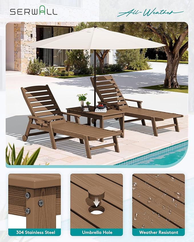 SERWALL Outdoor Coffee Table - Image 7