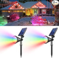 RGB Halloween Solar Spot Lights Outdoor, 36 LEDs Solar Lights Outdoor Color by Unknown