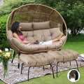 NICESOUL Indoor Outdoor Double Egg Chair by NICESOUL