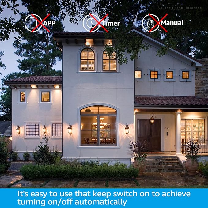 TORCHSTAR Dusk to Dawn Light Bulbs Outdoor, Sensor A19 LED Light Bulb, Auto - Image 7