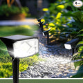 Solar Spot Lights Outdoor, Solar Lights Outdoor Waterproof IP65, Compact Design by AUDERWIN