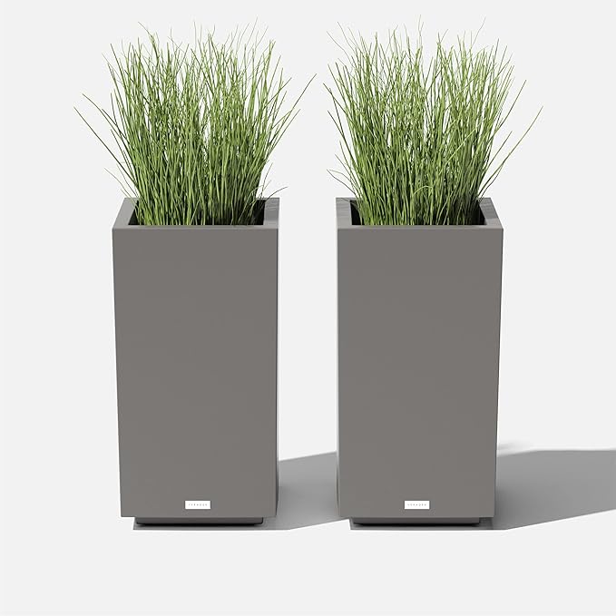 Veradek Block Series Pedestal Planter - Image 9