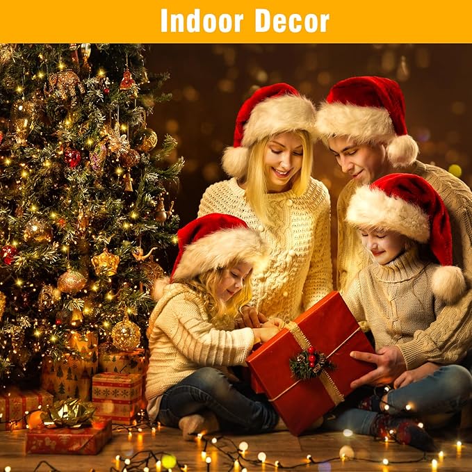 Nisocy 200 LED Christmas Connectable String Lights Outdoor Waterproof – Warm - Image 7