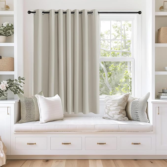 NICETOWN Blackout Curtains 63 inches Long by NICETOWN