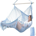 Chihee Hammock Chair Super Large Soft-Spun Cotton Rope Weaving Hanging Chair by Chihee
