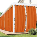 Outdoor Curtains for Patio Waterproof 6 Panels by RichSets
