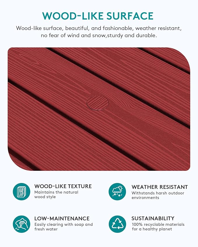 SERWALL Outdoor Coffee Table - Image 4