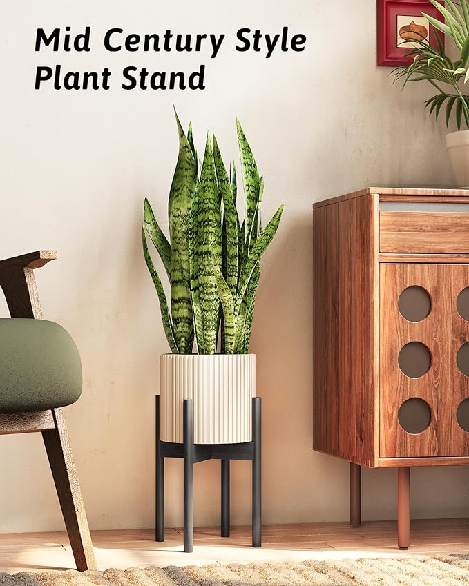 Adjustable Plant Stand Indoor, Bamboo Plant Stand Fits 8 9 10 11 12 Inches - Image 6