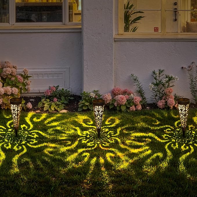 Go2garden 6Pcs Solar Lights Outdoor Garden Decor Gifts - Image 5