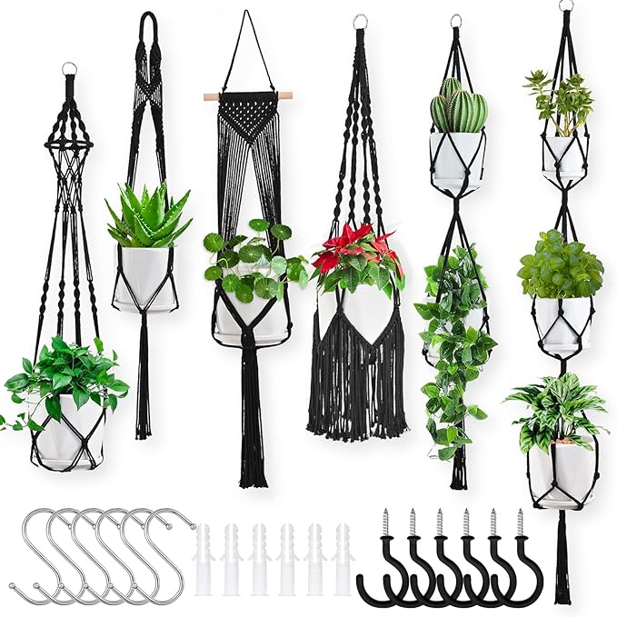 Macrame Plant Hangers by TAOZIM