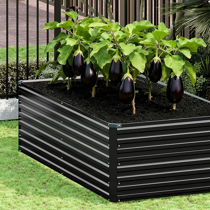 Vengarus 6x3x2FT Galvanized Raised Garden Bed Kit, Deep Root Planter Box - Image 5