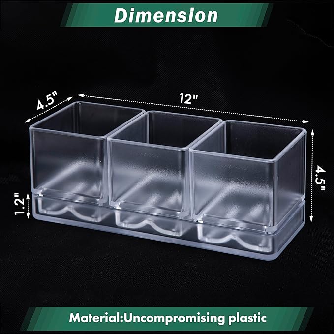 D'vine Dev Herb Garden Planter Set, Plastic Plant Pots - Image 5