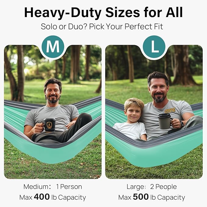Kootek Camping Hammock, Portable Hammocks - Image 2