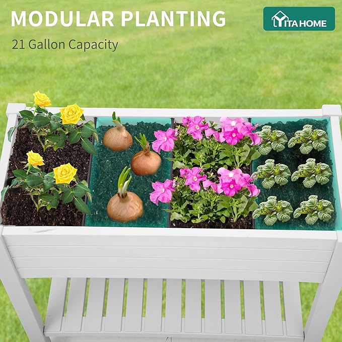 YITAHOME 3.6x1.5x2.8 FT Elevated Garden Bed Kit - Image 5