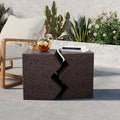 COSIEST Concrete Side Table, Decorative Garden Stools by COSIEST