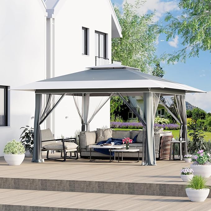 ECOTOUGE 13x13 FT Pop Up Canopy Tent - Image 5