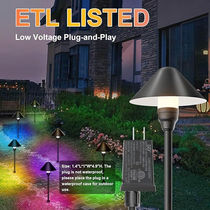 6 Pack Low Voltage Pathway Lights - Image 4