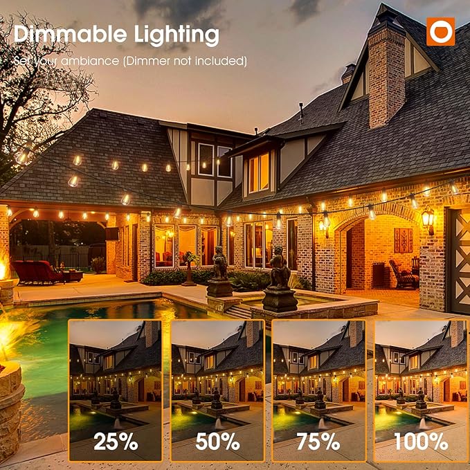 addlon 25FT LED Outdoor String Lights - Image 6