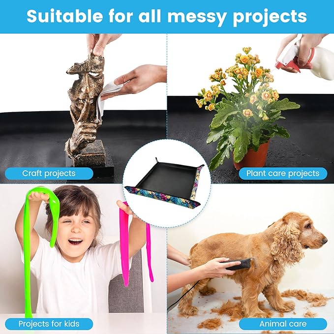 Waterproof Potting Mat for Indoor Plant Transplanting and Dirt Control - Image 4