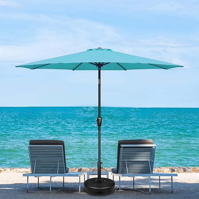 Simple Deluxe 9' Patio Umbrella Outdoor Table Market Yard Umbrella - Image 6