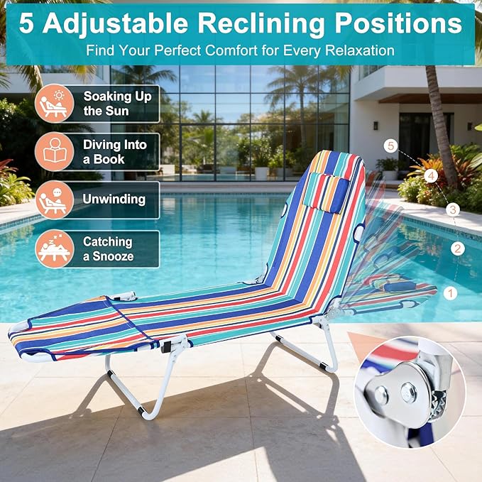 ABORON 2-in-1 Tanning Chair - Image 4