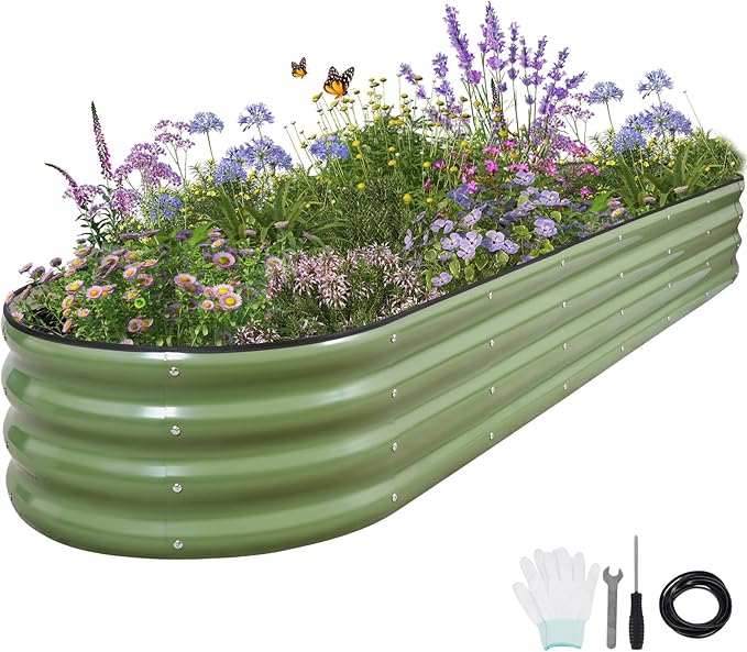Galvanized Raised Garden Bed by Permade