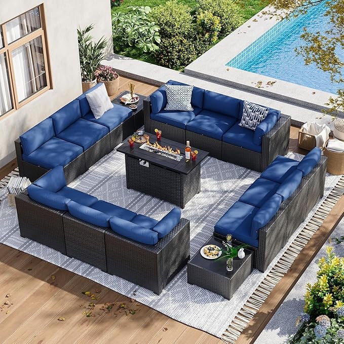 Aoxun 15 Piece Patio Furniture Set by Aoxun