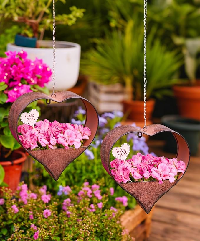 Metal Plant Hangers Indoor and Outdoor by Philodwell